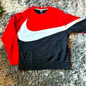 Nike Large Swoosh Crewneck